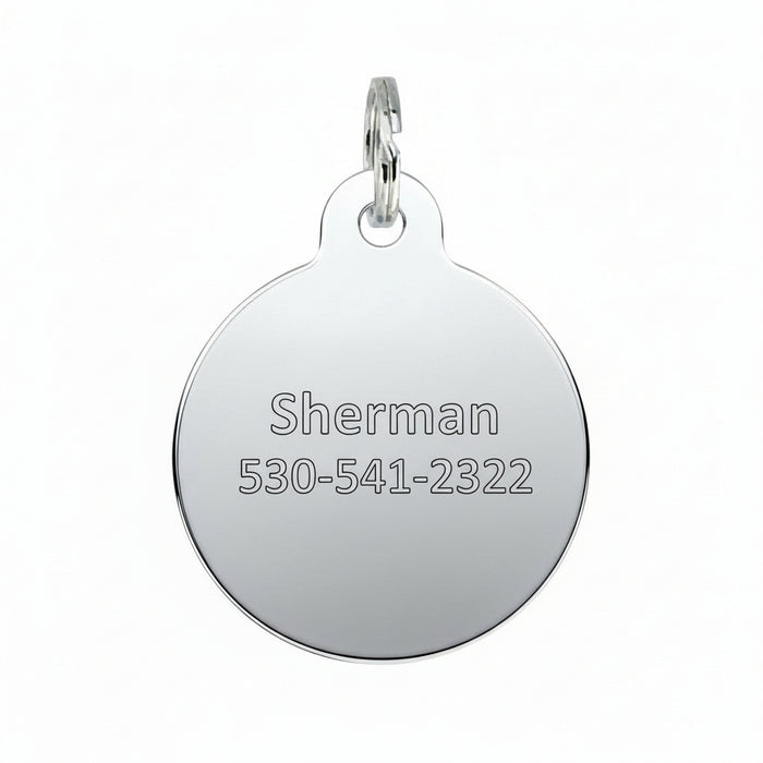 Bad Tags - Funny Personalized Dog ID Tag - Silently Judging - Dog.Dog.Cat.