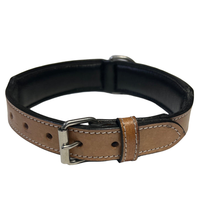 Carved and Beaded Leather Dog Collar AE9262 - Dog.Dog.Cat.