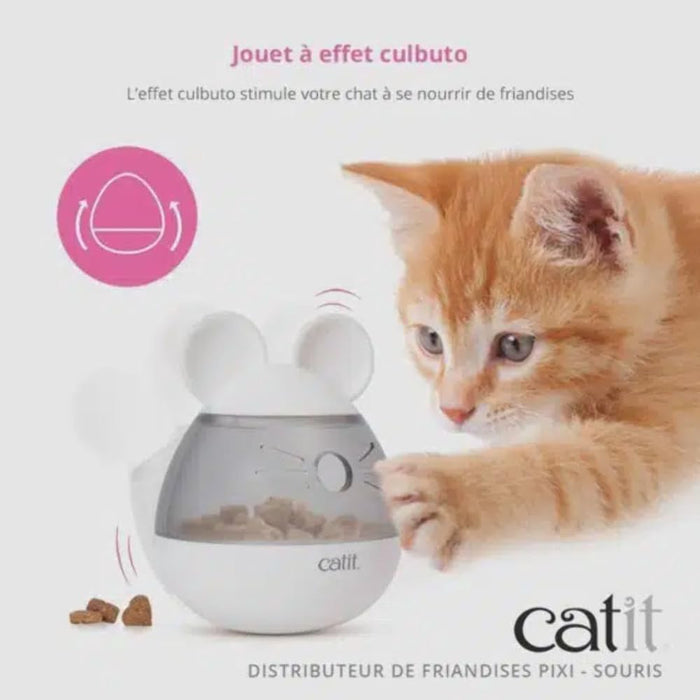 Catit Pixi Treat Dispensing Mouse Toy - Dog.Dog.Cat.