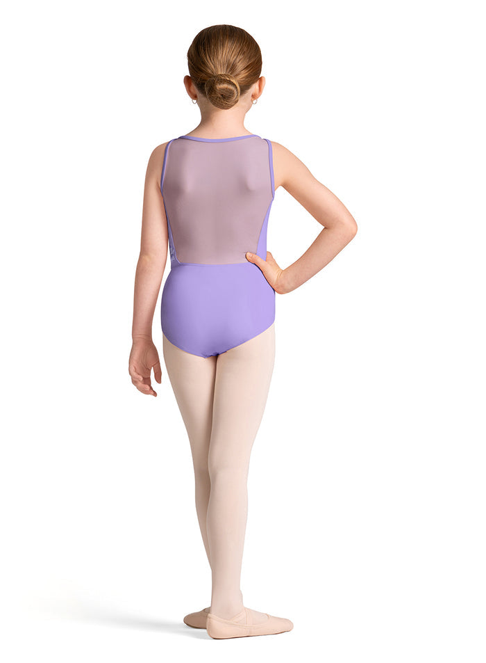 CL40009 Cara Child Boat Neck Leotard