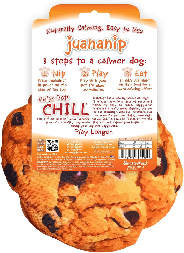 Doggijuana Get Munchies Chocolate Chip Toy - Dog.Dog.Cat.