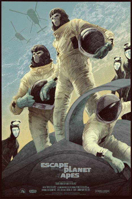 Escape from the Planet of the Apes Rich Kelly poster