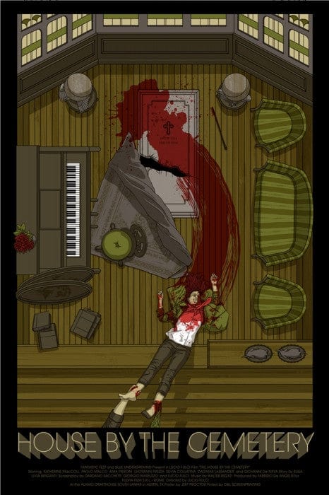 House by the Cemetery Jeff Proctor poster