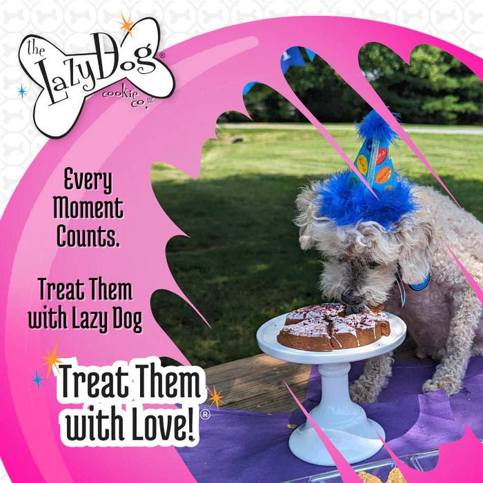 Lazy Dog Happy Birthday Pup-PIE for a Darling Girl- 6 oz ea. - Dog.Dog.Cat.