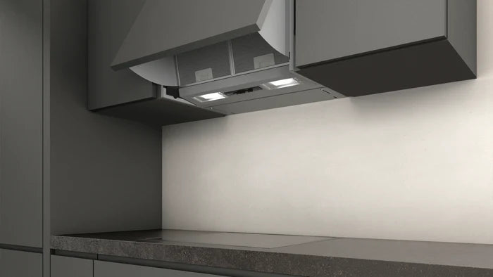 NEFF D64MAC1X0B N30 60cm integrated cooker hood in Silver
