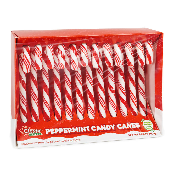 Peppermint Candy Cane Cradle Box - 36 Count