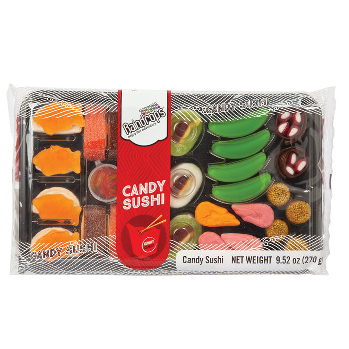 Raindrops Candy Sushi Tray - 6 Count