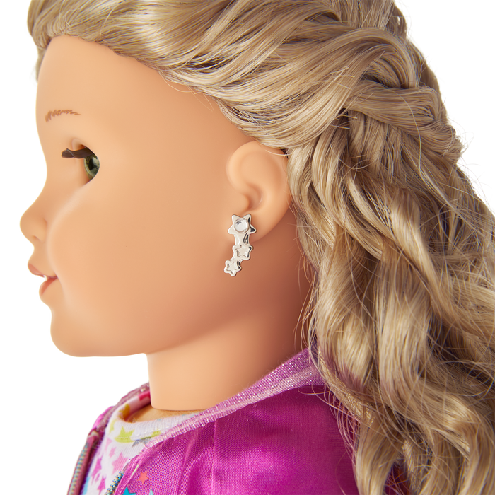 Shooting Stars Earring Set for 18-Inch Dolls