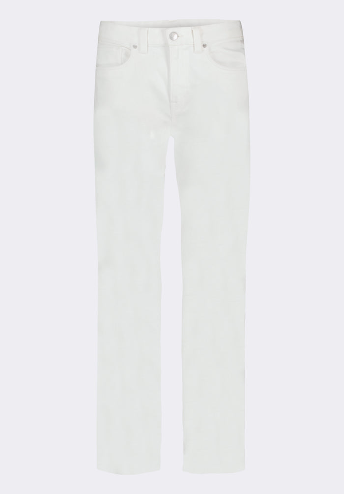 Buffalo Men Jeans White Denim Denim Pants Stretch