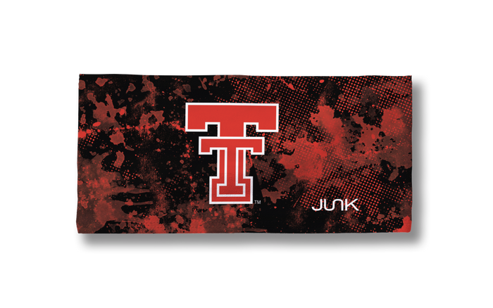 Texas Tech University: Grunge Black Big Bang Lite Headband - View 3