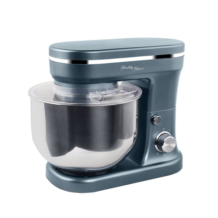 1200W Mix Master 5L Kitchen Stand Mixer w/Bowl/Whisk/Beater - Dark Blue-#product_category#-Home Living Store