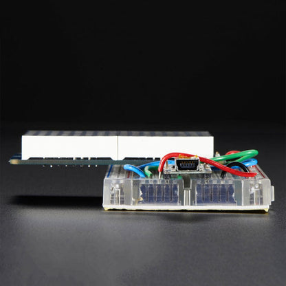16 x 8 1.2" LED Matrix + Backpack - Ultra Bright Round Red LEDs by Adafruit - The Pi Hut