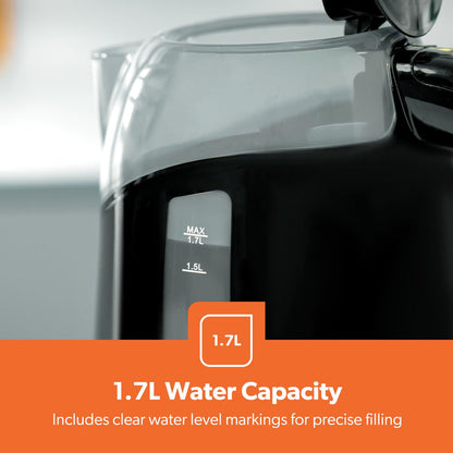 2 Slice Toaster & Illuminating LED Electric Kettle Set