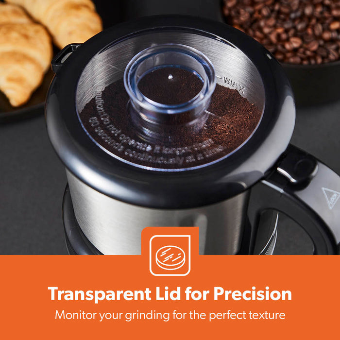 450W Electric Stainless Steel Wet & Dry Spice Grinder
