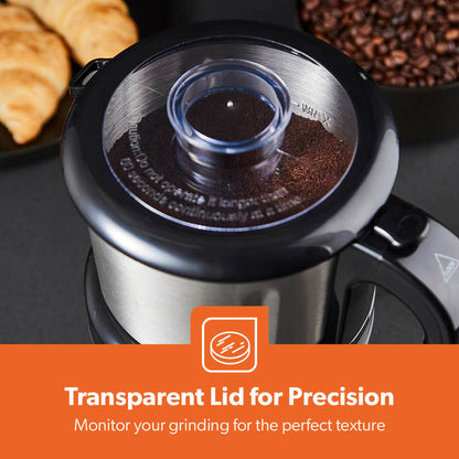 450W Electric Stainless Steel Wet & Dry Spice Grinder