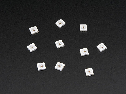 5050 RGB LED with Integrated Driver Chip - 10 Pack [discontinued] by The Pi Hut - The Pi Hut