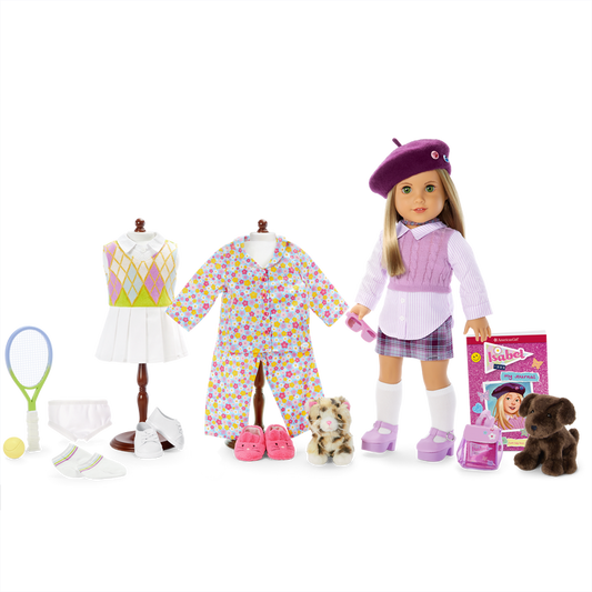 ’90s Twins Isabel’s™ Tennis Gift Set (Historical Characters)