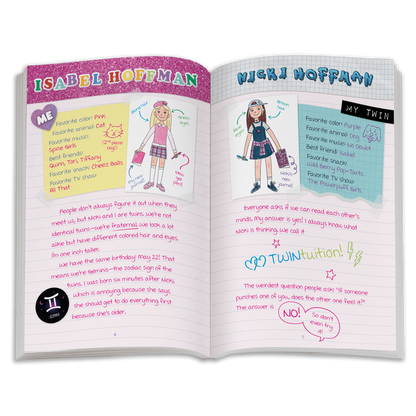 ’90s Twins Isabel’s™ Tennis Gift Set (Historical Characters)