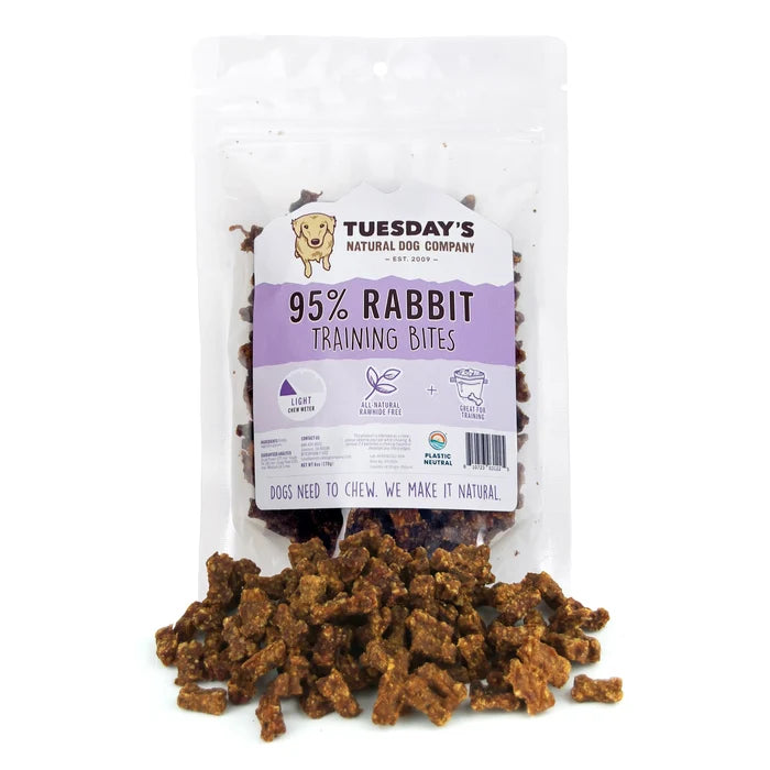 95% Meat Training Bites - Rabbit - Dog.Dog.Cat.