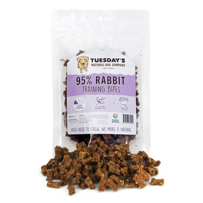 95% Meat Training Bites - Rabbit - Dog.Dog.Cat.