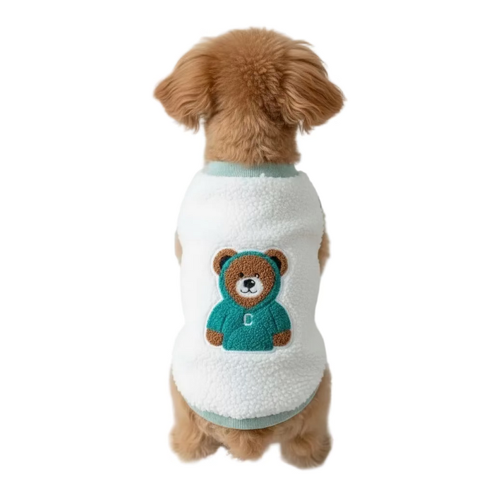 C Fuzzy Teddy Bear Sweater - Dog.Dog.Cat.