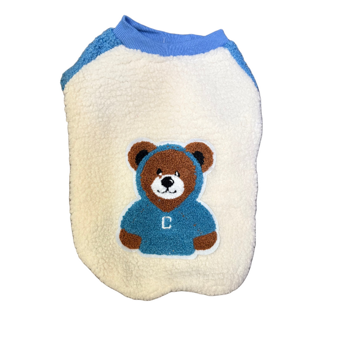 C Fuzzy Teddy Bear Sweater - Dog.Dog.Cat.