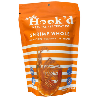 Totally Hook'd Freeze Dried Whole Shrimp - Dog.Dog.Cat.