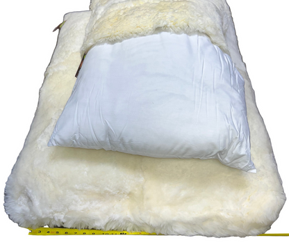 Sheep Fur Plush Dog Bed - Dog.Dog.Cat.