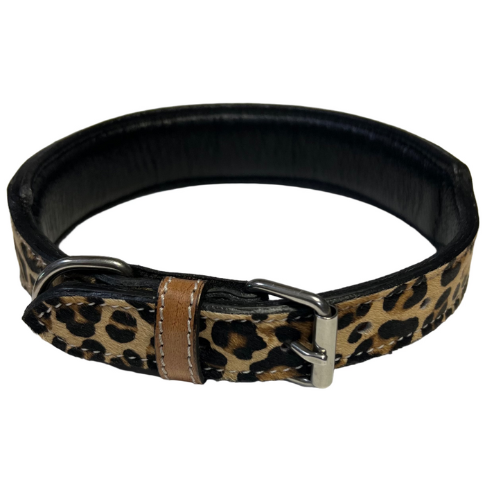Carved and Beaded Leather Dog Collar AE9233 - Dog.Dog.Cat.