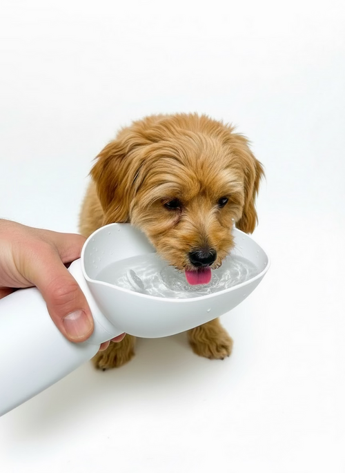 Traveling Outdoor Dog Pet Accompanying Cup Portable 18 oz - Dog.Dog.Cat.