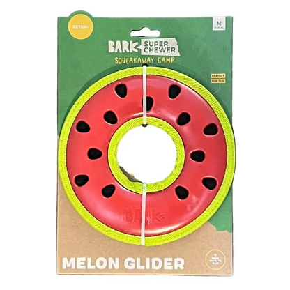 Bark Super Chewer Melon Med/Lrg Glider Dog Toy - Dog.Dog.Cat.