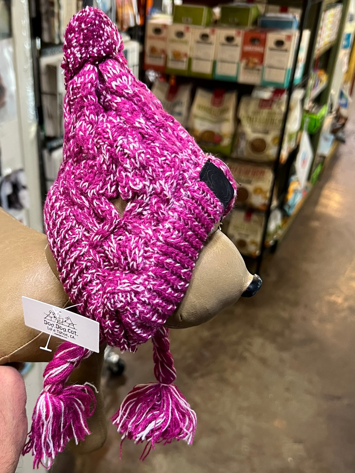Knit Winter Dog Hat - Dog.Dog.Cat.