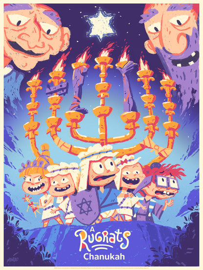 A Rugrats Chanukah Poster