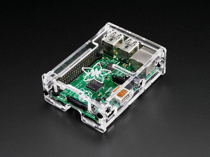 Adafruit Pi Box Plus -  Enclosure for RasPi Model B+/Pi 2/ Pi 3 [Discontinued] by Adafruit - The Pi Hut