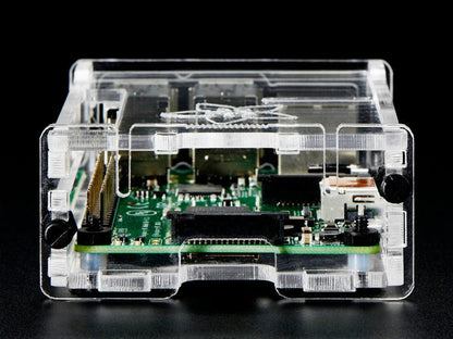 Adafruit Pi Box Plus -  Enclosure for RasPi Model B+/Pi 2/ Pi 3 [Discontinued] by Adafruit - The Pi Hut