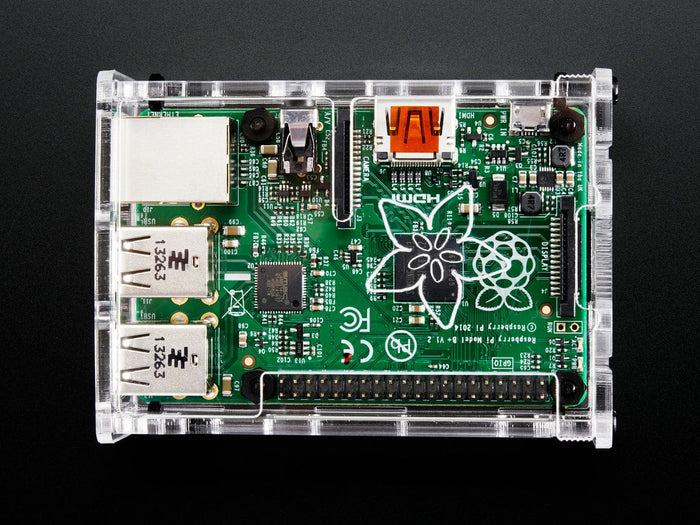 Adafruit Pi Box Plus -  Enclosure for RasPi Model B+/Pi 2/ Pi 3 [Discontinued] by Adafruit - The Pi Hut