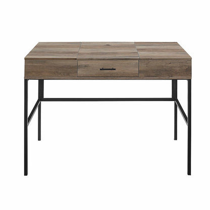 ADEPT Modern Desk in Rustic Oak Finish by Urban Style-#product_category#-Home Living Store