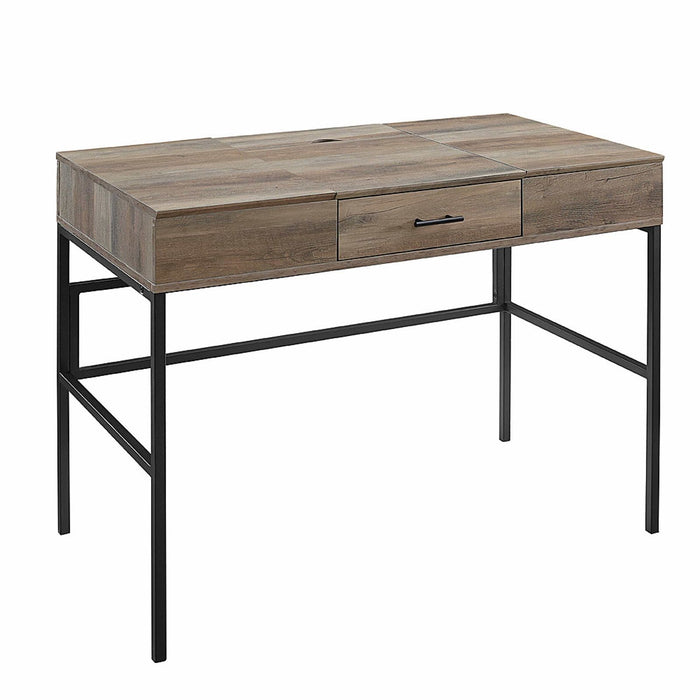 ADEPT Modern Desk in Rustic Oak Finish by Urban Style-#product_category#-Home Living Store
