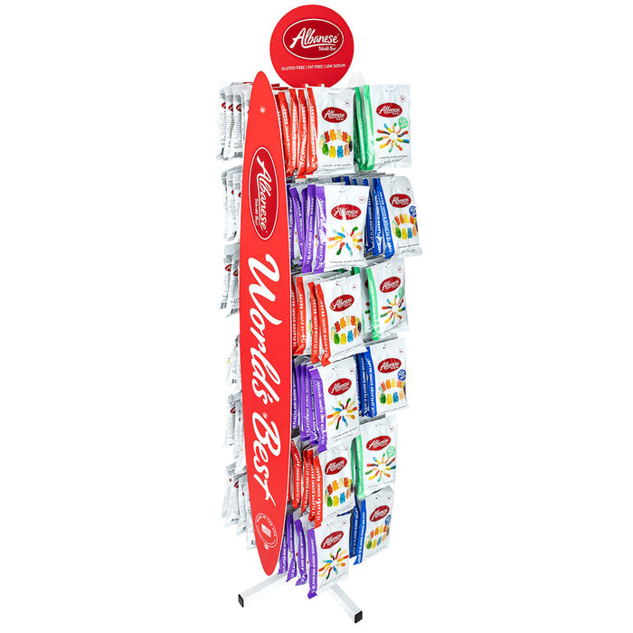 Albanese Double Sided Spinner Display Rack - 1 Count