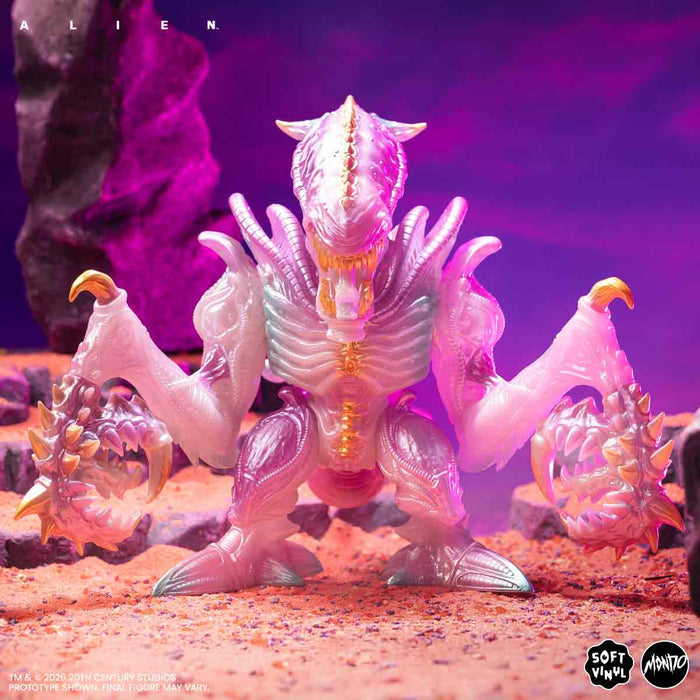 Aliens - Mantis Alien Soft Vinyl Figure - Cherry Blossom Glow in the Dark Variant