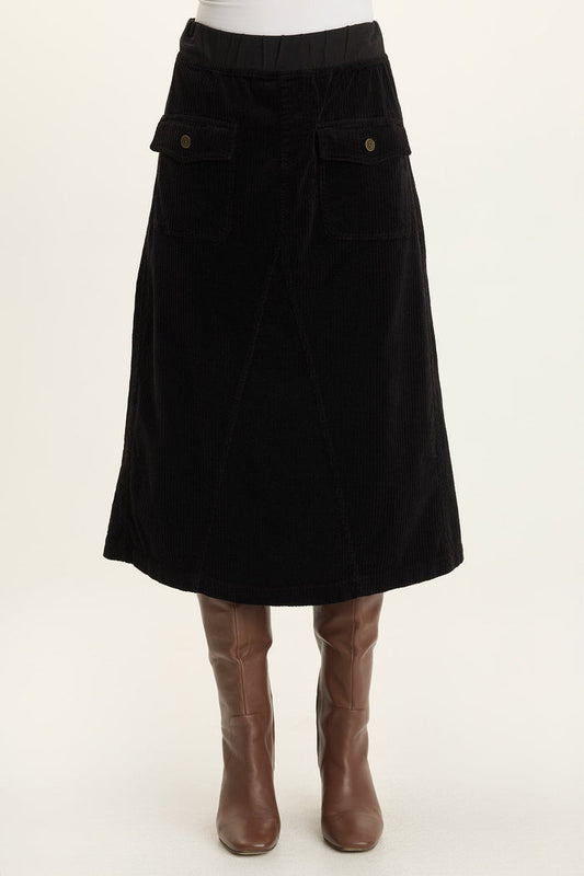 Wearables Alto Corduroy Midi Skirt