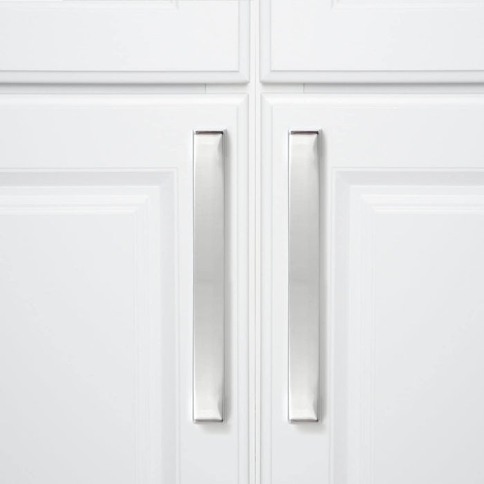 Amazon Basics Short Modern Cabinet Pull Handle 10-Pack Satin Nickel