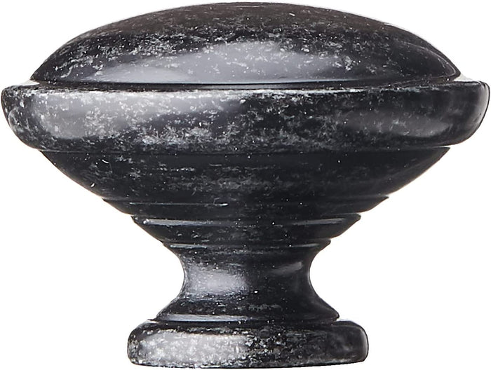 AmazonBasics Mushroom Cabinet Knob 1.19in Diameter Antique Silver 25Pack