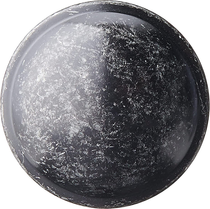 AmazonBasics Mushroom Cabinet Knob 1.19in Diameter Antique Silver 25Pack