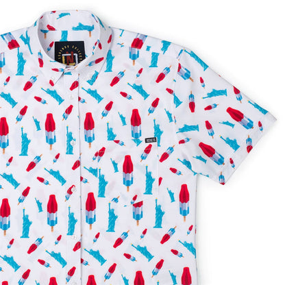RSVLTS XS RSVLTS Short Sleeve Shirt America Pops & Freedom – KUNUFLEX Short Sleeve Shirt (Legends Edition) America Pops & Freedom – KUNUFLEX Short Sleeve Shirt (Legends Edition)