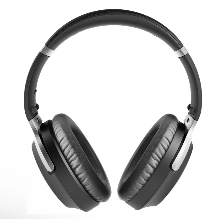 Aria Pro Bluetooth 5.0 HD Headphones with ANC and detachable boom mic and indepdendent volume control