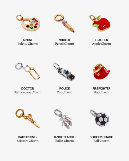 Artist Palette Charm