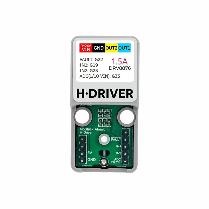 ATOMIC H-Bridge Driver Base (DRV8876) - m5stack-store