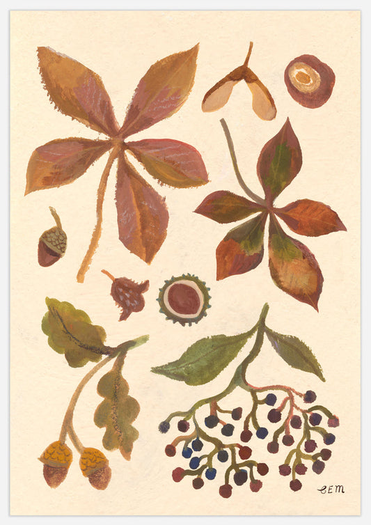 Autumn Gatherings print