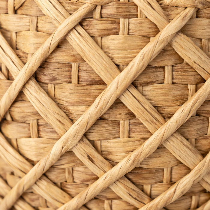 Azalea Handwoven Water Hyacinth Basket Set (Set of 2)